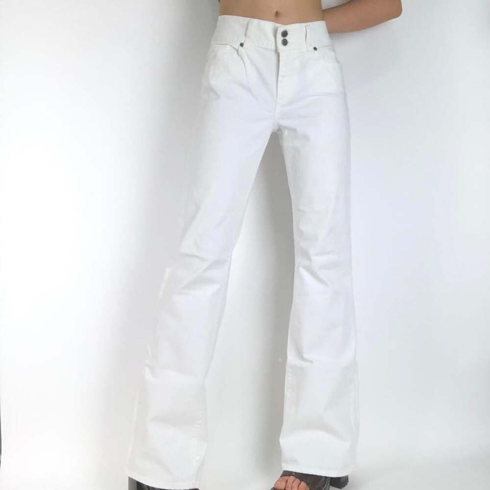 PAIGE Women's White Trousers